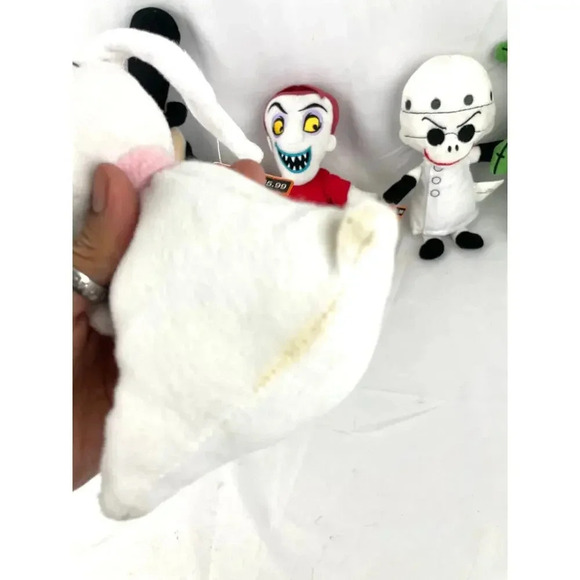 Lot of 5 Disney Nightmare Before Christmas Plush Dolls Lock Mayor Oogie Dr Zero - Picture 9 of 16